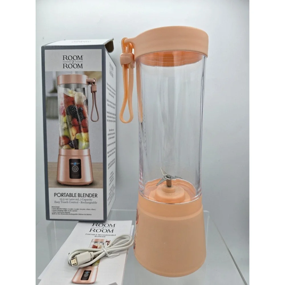 Room 2 Room Portable Blender PINK - BRAND NEW! Shakes - Smoothies - Pre Workout!